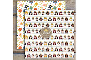 Women's Day Digital Papers & Clipart, a Pattern Graphic by JennyL Designs (Thumbnail 4 of 9)