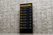 Indoor Wayfinding Signage Mockup, an Advertising Mockup by herutage (Thumbnail 4 of 4)