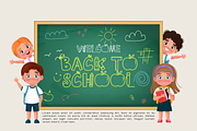 Back To School is a decorative font, a Handwritten Font by Brown Cupple (Thumbnail 3 of 8)