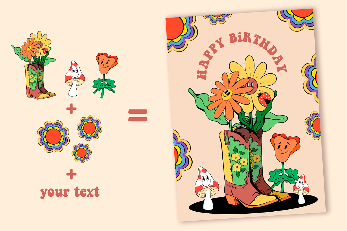 Summer Vibes - Vector Collection, an Illustration by Alina Sh (Photo 5 of 8)