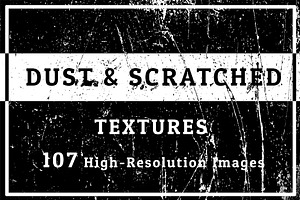 Dust and Scratched Textures Set 1, a Texture Graphic by FWStudio