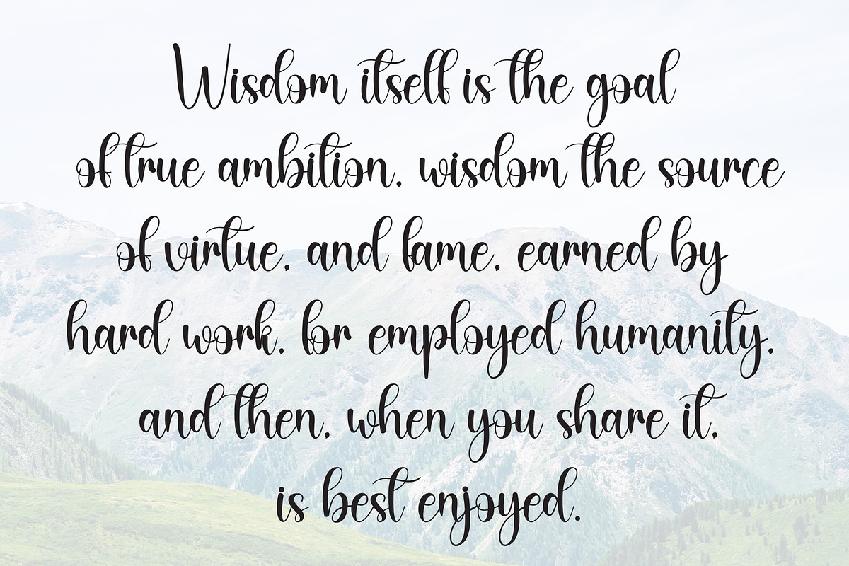 Bookish | Script Font, a Handwritten Font by Scratchones (Photo 6 of 8)