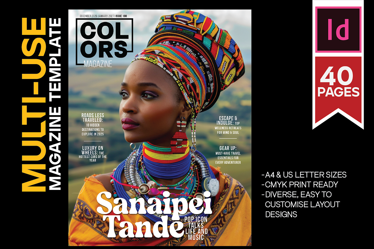 Magazine Template, a Magazine Template by Red Cactus Creative (Photo 1 of 20)