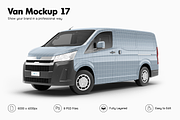 Van Mockup 17, an Advertising Mockup by Mockupix (Thumbnail 1 of 12)
