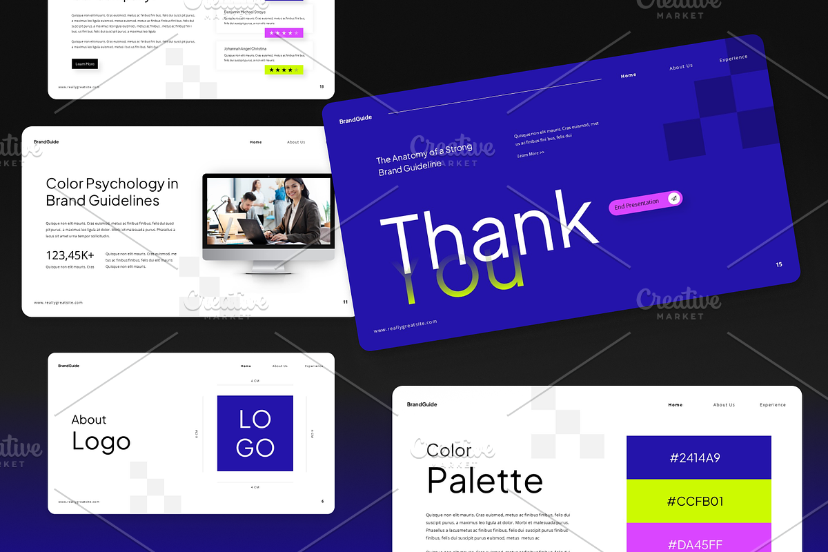 Brand Guideline Presentation preview 5