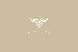 Vicenza - Letter V Logo