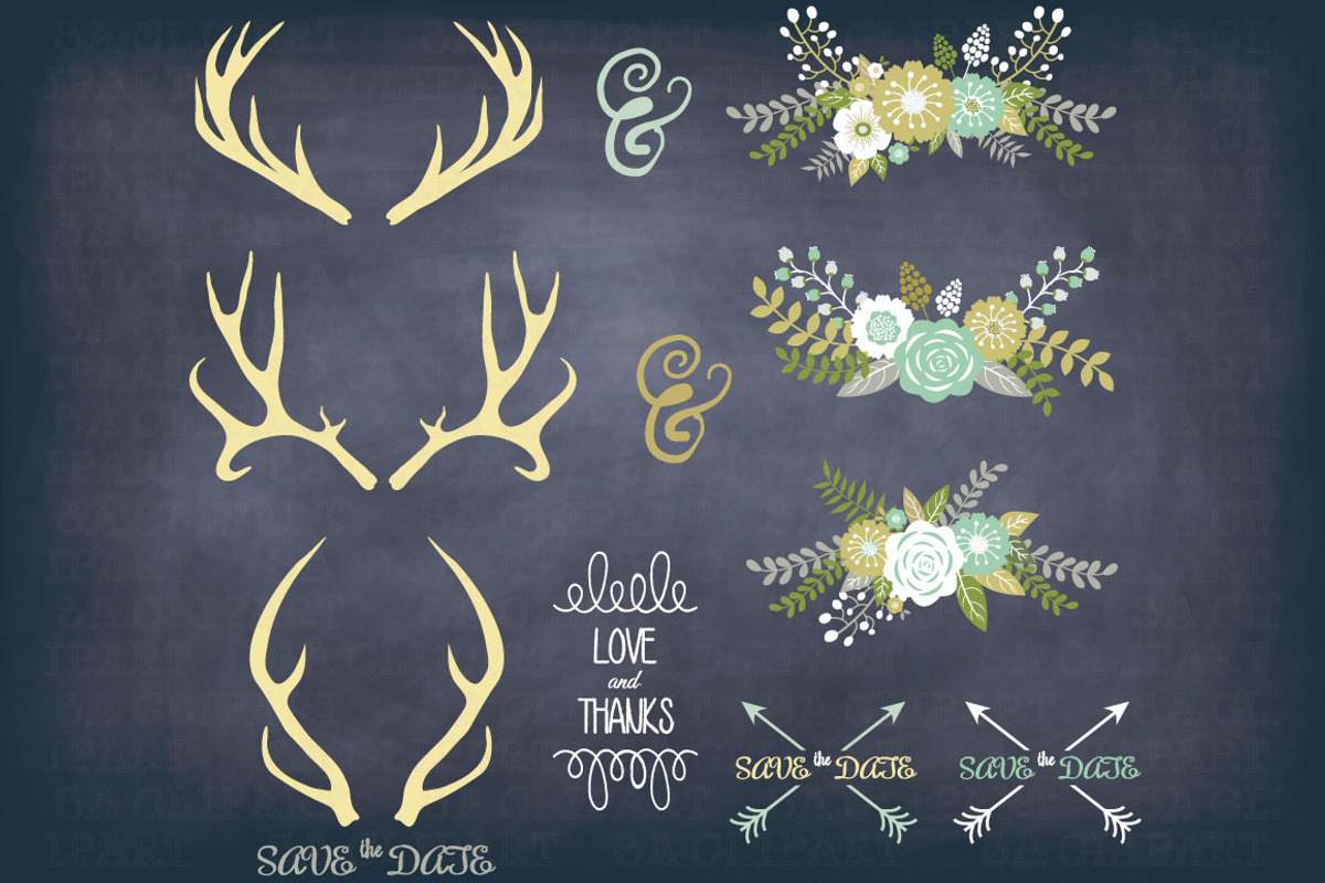 Wedding Clipart, a Decorative Illustration by SA ClipArt (Photo 3 of 3)