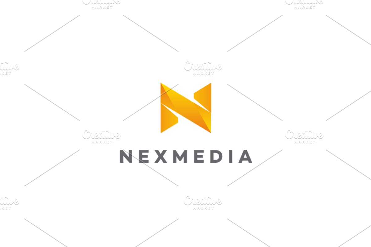 Geometric Letter N Logo Design, a Branding & Logo Template by yopie (Photo 2 of 5)