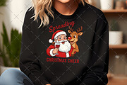 Spreading Christmas Cheer PNG, an Illustration by Craft Nest (Thumbnail 6 of 6)