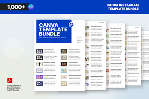 1000 Canva Instagram Template