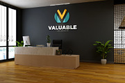 PSD Modern Office Wall Logo Mockup, a Product Mockup by Ayy (Thumbnail 19 of 23)