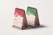 Vertical Desk Calendar Mockup Set, a Print Template by mockupatelier (Thumbnail 8 of 11)