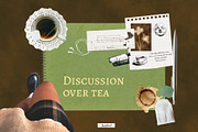 250 Private Discourse Collage Pack, an Object Graphic by Feelsoul (Thumbnail 6 of 10)