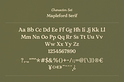 Mapleford – Handcrafted Font Duo, a Script Font by Creacy Studio (Thumbnail 10 of 10)