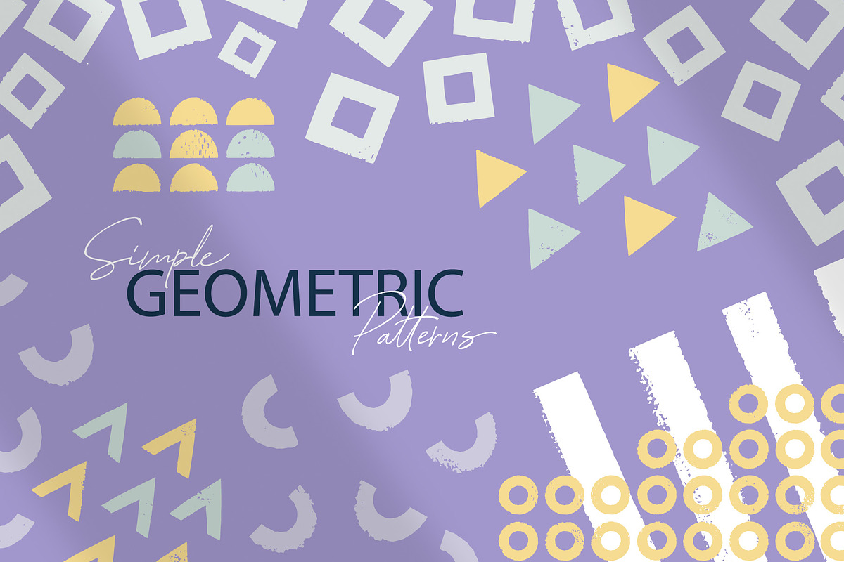 Geometric Abstract patterns, a Pattern Graphic by MaNechaeva (Photo 1 of 12)