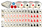 Cards and Dice Vector Pack, an Illustration by Vectory by BSC (Thumbnail 2 of 3)