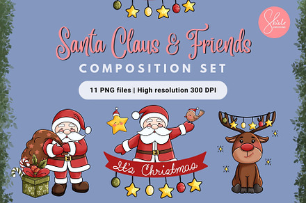 Santa Claus & Friends - Composition