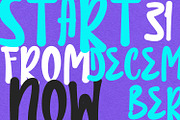 Tsukiyo Nagara Display Font, a Handwritten Font by Maulana Creative (Thumbnail 2 of 8)