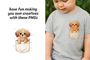 Pocket Animal Friends Clipart Bundle, an Animal Illustration by InkyQueenArt (Thumbnail 3 of 5)