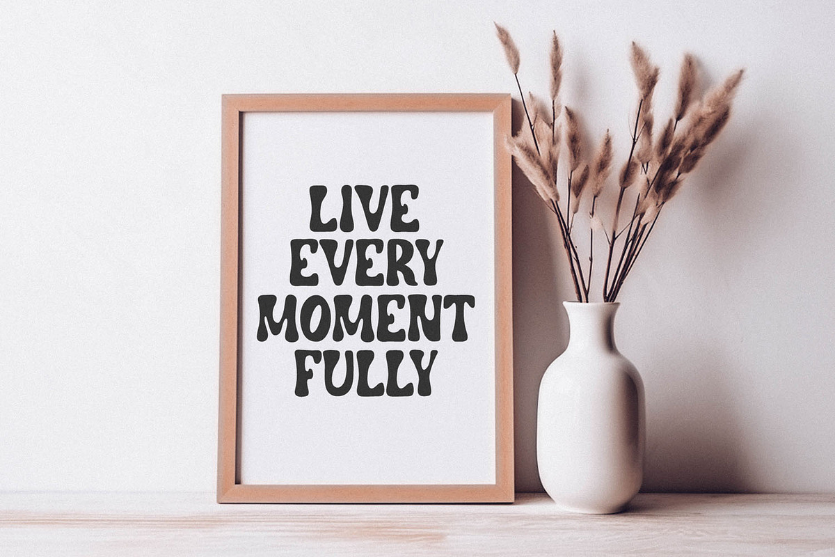 More Fun Groovy Font, a Handwritten Font by BarcelonaShop (Photo 8 of 10)