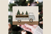 Vintage Christmas, a Decorative Illustration by Estudio 812 (Thumbnail 2 of 7)