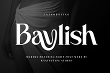Baylish Modern Branding Serif Font
