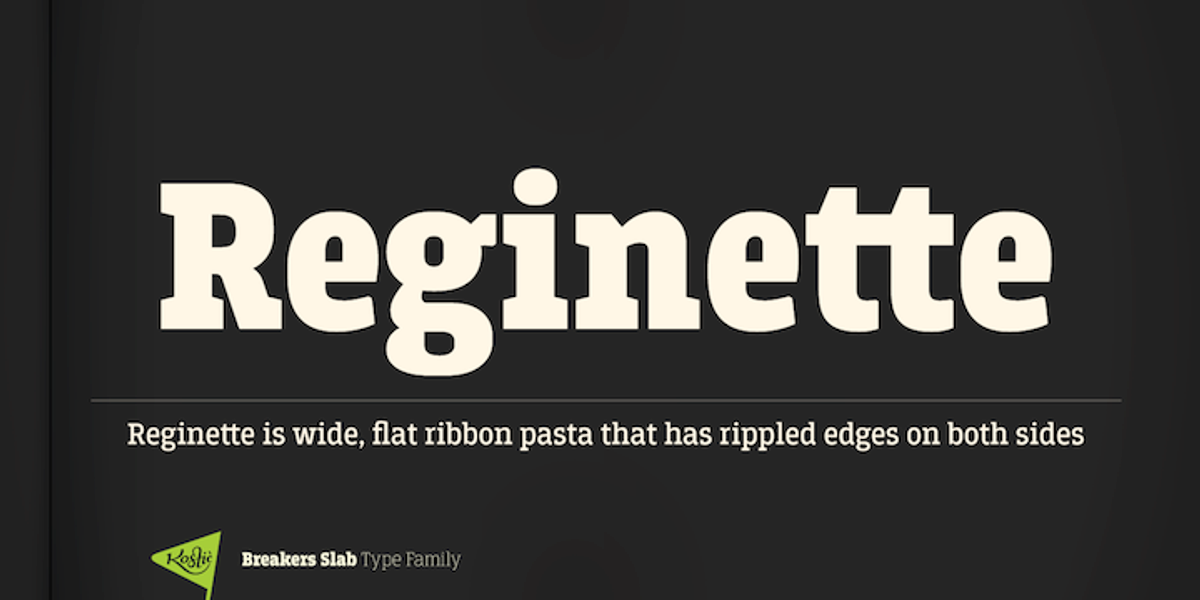 Breakers Slab, a Slab Serif Font by Kostic Type Foundry (Photo 7 of 10)