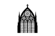 Gothic Church Window Frame Bundle, an Illustration by jahid234 (Thumbnail 15 of 31)
