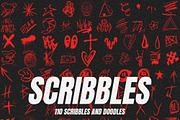 Scribbles and Doodles - 110 PNGs, an Object Graphic by Ridgeline Media CA (Thumbnail 2 of 3)