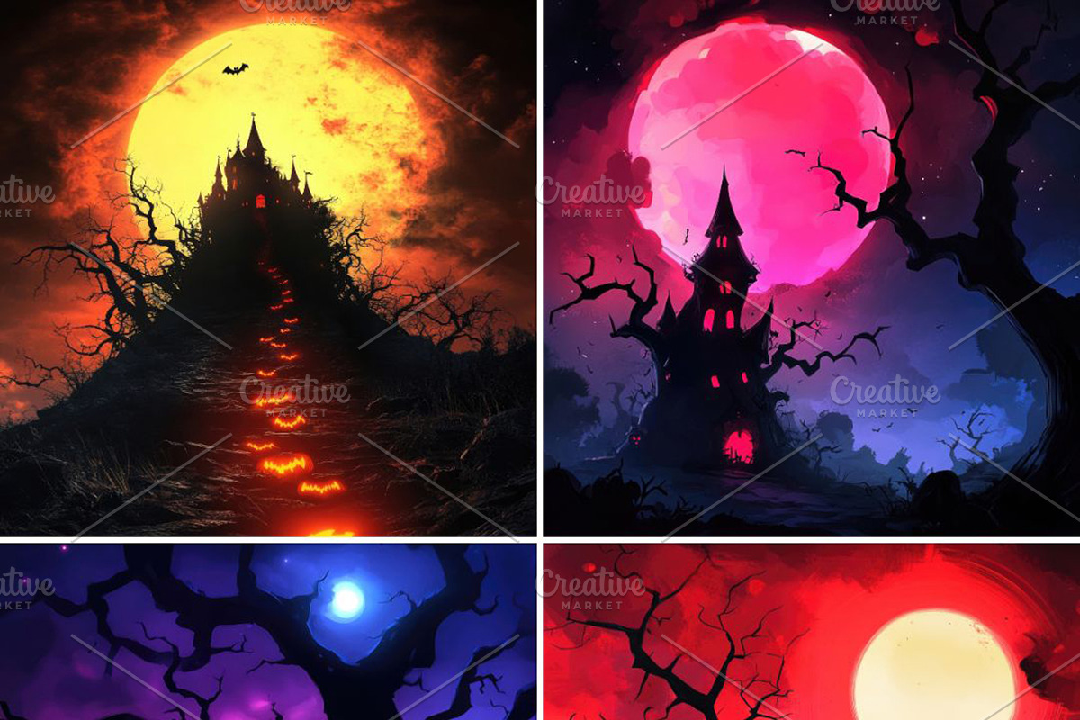 Haunted Worlds, a Seasonal Illustration by pictures for you (Photo 26 of 32)