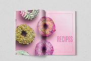 Sweet Heaven Recipe Book, a Magazine Template by SonaGeciova (Thumbnail 8 of 18)