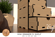 Small Desk storage Organizer 5Drawer, a Templates & Theme by StanleyTirtoutomo (Thumbnail 7 of 7)