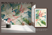 Modern Mixed Art Wallpaper, a Decorative Illustration by fei long (Thumbnail 5 of 10)