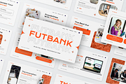 Futbank - Digital Banking Powerpoint, a Presentation Template by SquidPixey (Thumbnail 5 of 6)