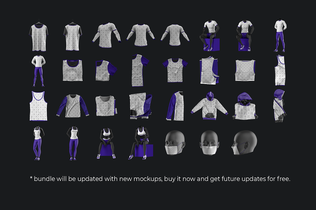 Stockware Apparel Mockup Bundle, a Hoody Mockup by Stockware (Photo 8 of 8)