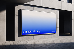 Outdoor Billboard Mockup
