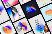 Chroma Grainy Instagram Template, a Social Media Template by kuro (Thumbnail 3 of 7)