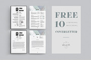 Simple Resume BUNDLE Template M, a Resume Template by Showy68 Template (Thumbnail 3 of 7)