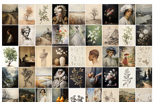 600 Vintage Prints