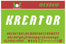 Innovation font
