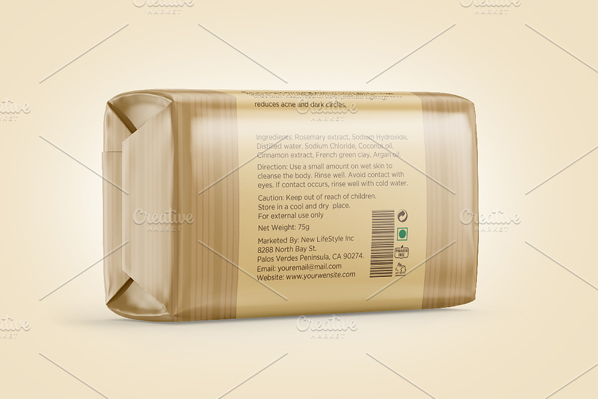 Soap Packaging Design Template, a Graphic by Dev.Rawat21 (Photo 4 of 4)