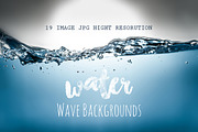 Water Wave Backgrounds, a Texture Graphic by pongsakornjun (Thumbnail 2 of 5)