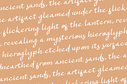 Kaseylum Script Font, a Script Font by Denustudios (Thumbnail 11 of 14)