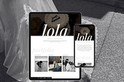 Showit Instagram Links Page Template, a Landing Page Template by Blush Created (Thumbnail 12 of 15)