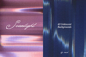 Scanlight: Iridescent Backgrounds, a Background Graphic by Anastasiia VNSK