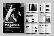 Multi Purpose Magazine Template, a Magazine Template by ContestDesign (Thumbnail 1 of 4)