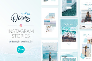 Instagram Stories Oceans | CANVA