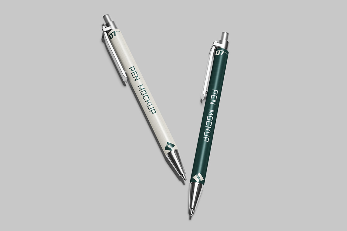 Pen Mockup, a Pens & Pencil Mockup by seramoe (Photo 4 of 5)