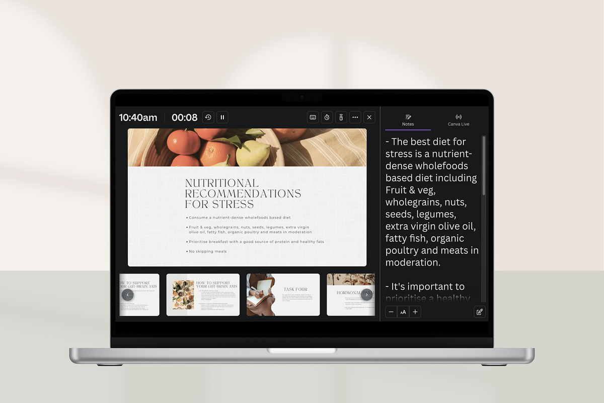 Done-For-You Stress Masterclass, a Presentation Template by Naturopath Hub (Photo 7 of 9)