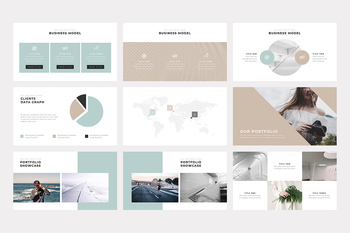 Segoe Minimal PowerPoint Template, a Presentation Template by slidequest (Photo 3 of 18)